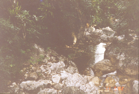 14 stream bed along Soro road